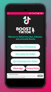 Dec 13, 2018 · download likes for instagram apk 10.2 for android. Boosttik Tok Get Free Follower Likes And Comment For Android Apk Download