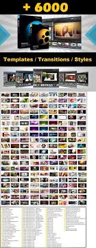 Proshow Producer скачать бесплатно на русском языке полная версия 6000 Templates Transitions And Styles Proshow Producer Shipping By Download Computer Software Templates Software