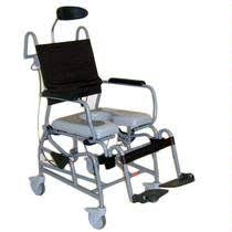 Activeaid Tilt In Space Shower Commode Chair By Activeaid 2495 00 Adjustable Tension Sling Style Back Removable Height Adjustable Footrests Commode Pail
