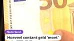Hoeveel contant geld 'moet'jij thuis hebben in een noodgeval? - YouTube