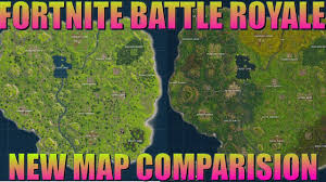 In season 3 many new locations present today was added; Fortnite Battle Royale New Vs Old Map Comparison Youtube