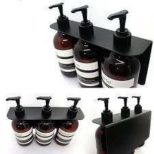 Amazon Com Mia Home Shower Dispenser 3 Chambers 17 5 Oz Easy Installation 3 Empty Pet Bottles St Shower Shampoo Holder Dispenser Diy Glass Soap Dispenser