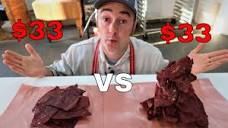 Homemade VS. Store Beef Jerky. How To Save Money on Food! - YouTube