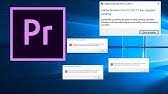October 2020 release (version 14.5) issue: How To Fix Adobe Premiere Pro Cc Has Stopped Working Photoshop After Effects Audition Youtube