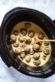 Turn crock pot off and unplug it. Lighter Crockpot Swedish Meatballs From Scratch The Girl On Bloor