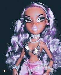 Pin By Raquel Nicole On Cute Stuff Bratz Girls Purple Aesthetic Purple Hair