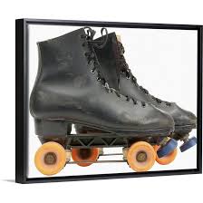 We are a family friendly roller skating and roller blading entertainment venue. Old Fashioned Roller Skates Black Float Frame Canvas Art Overstock 25528141