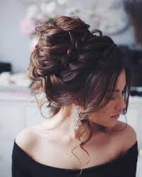 Coiffure De Mariage Chignon Coiffure De Fete Chignon Coiffure Fete Mariage Messy Wedding Hair Hair Styles Long Hair Styles