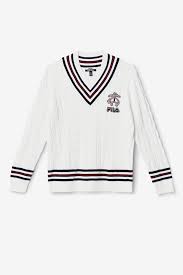 Brooks Brothers X Fila Women S Tennis Sweater Fila