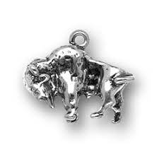 Buffalo Charm Charm Factory Sterling Silver Charms Charm Bracelets Beads At Charm Factory