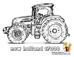 Resultado de imagen de kleurplaat tractor. Kleurplaten Tractor New Holland