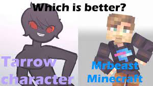 Super idol dance Tarrow character vs MrBeast Minecraft Which is better? -  YouTube