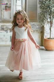 Weitere ideen zu kleider, abschlussball kleider, ballkleid. Blumenmadchen Kleid Blush Kind Kleid Blume Scharpe Rosa Blumenmadchen Kleid Hochzeiten Kleid Madchen Hochzeit Festliche Kleider Madchen Blumenmadchenkleid