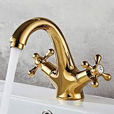 Die oberfächen sind wahlweise in klassisch… Homelava Modern Messing Gold Zwei Griffe Waschtischarmatur Fur Badezimmer Waschbecken Amazon De Baumarkt
