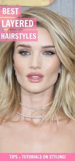 A medium wavy hairstyle can vary from shoulder length graduated layers, to heavy one length looks, and even messy uniform layer cuts. 15 Of The Cutest Medium Length Layered Hairstyles Must Know Tips Mom Fabulous