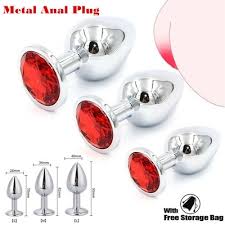 HEART-Anal-Butt-Plug-STAINLESS S/M/L Set-Toy Palestine | Ubuy