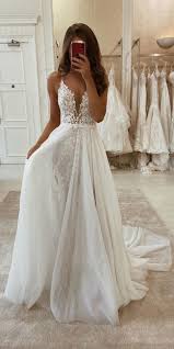 28 Lace Wedding Dresses From Eleganza Sposa Oh The Wedding Day Is Coming Part 2 In 2020 Boho Wedding Dress Lace Top Wedding Dresses Wedding Dress Trends