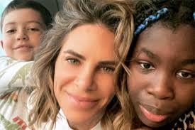 Maybe you would like to learn more about one of these? Fitness Guru Jillian Michaels Is A Proud Mom To Daughter Lukensia Adopted From Haiti And A Son Phoenix With Partner Heidi Rhoades Ecelebritybabies