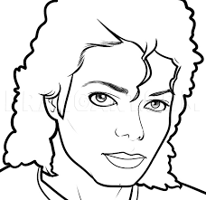 How To Draw Michael Jackson Easy Step By Step Drawing Guide By Dawn Dragoart Com
