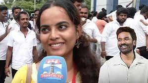 மகளிர் அணி நிகழ்ச்சியில் 5 நிமிடங்கள் மட்டுமே பேசிய தனுஷ்|Dhanush spoke for only 5 minutes at the women's team event