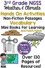 This Third Grade Unit On Weather And Climate Aligns To Ngss Standards 3 Ess2 1 3 Third Grade Science Weather Third Grade Science Lessons Weather And Climate