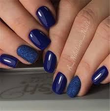 20 Elegant Dark Blue Nail Designs To Capture Your Heart Women Fashion Lifestyle Blog Shinecoco Com Blue Nails Navy Nails Blue Gel Nails