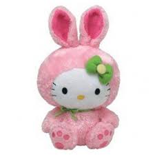 Ty Beanie Baby Hello Kitty Pink Bunny 7 5 Inch Walmart Com