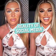 Social media Is fake and not everything you see online is real 💫