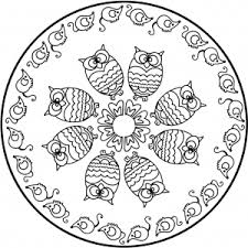 Coloriage a imprimer loup mandala a co. Mandala Gratuit Tete Loup Coloriage Mandalas Coloriages Pour Enfants