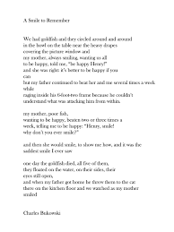 A Smile To Remember Bukowski Pretty Words Poetry Quotes Words