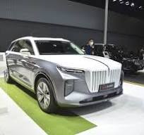 [Hot Item] FAW Hongqi E-HS9 Pure Electric Large Size SUV 2022 Model 690km  Enjoy Version 6 Seats Used EV Electric Car