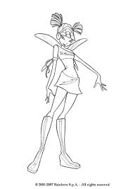 Musa Winx Coloring Pages Download And Print For Free
