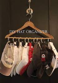 Diy Hat Organizer Gonna Have To Share This With My Dad Hat Organization Diy Hat No Closet Solutions