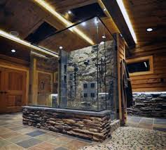 While interior design trends come and go, rustic bathroom ideas remain timeless and comfortable. Top 60 Best Master Bathroom Ideas Home Interior Designs Rustic Bathrooms Rustic Bathroom Designs Stone Shower