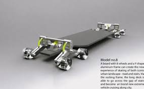 The Craziest Skateboard Ever Can Walk Down Stairs