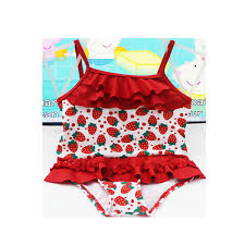 Types of baby products that parents can buy from buybuy baby include bouncers, walkers, toys, car seats, strollers, stroller accessories, diaper bags, furniture free shipping buybuy baby often offers promotional free shipping on minimum purchases. Baby Girlstoddler Print Strawberry Swimsuit Baby Swimwear Bikini Bathing Suit Buy Baby Swimwear Baby Girls Toddler Print Strawberry Swimsuit Bikini Bathing Suit Product On Alibaba Com