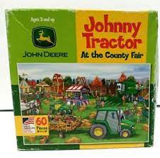 These are all very authentic and reliable and makes it possible for you and yours to buy. John Deere Johnny Tractor Puzzle 60 Pcs At The County Fair 12 5 X 19 Used 10563002823 Ebay