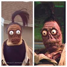 Delia talks about wanting a family lydia being a big sister??? Beetlejuice Shrunken Head Man Costume