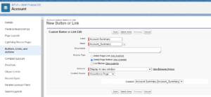 Open A Visualforce Page With A Button The Marks Group Small Business Consulting Crm Consultancy