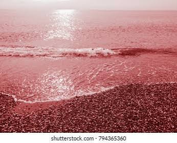 Bloody-red Sand Pebble Beach Mediterranean Sea Stock Photo 794441251 |  Shutterstock