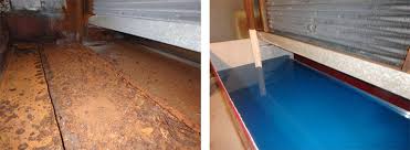 Use a wet/dry vacuum to clear the clog. Pancrete Hvac Condensate Drain Pan Repair Resurfacer