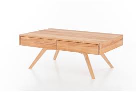 Schlichtes, cleveres design und industrielle ausstrahlung mit vielseitigen nutzungsmöglichkeiten! Woodlive Couchtisch Space Aus Kernbuche 110 X 70 Cm Hertie De