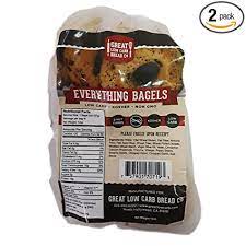 Maybe you would like to learn more about one of these? Amazon Com Great Low Carb Bread Co Everything Bagels Packaged Bagels Grocery Gourmet Food