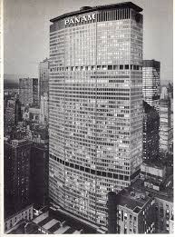 Sboutellie Evening View Of Pan Am Building May Walter Gropius Pan Am Building