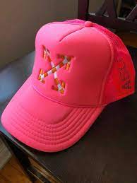 Off White Virgil Abloh Off White Double Arrow Logo Hat Mca Pyrex White Accessories Arrow Logo Off White Virgil Abloh