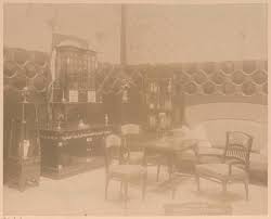 titel fotografie eines wiener interieurs nach einem entwurf von josef maria olbrich ausgefuhrt von der vereinigung wie weltausstellung ausstellung fotografie