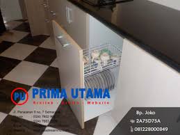 345 x 445 x 535mm lebar pintu : Rak Piring Kitchen Set Bp Teguh Di Semarang Cv Prima Utama