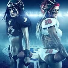 The concept of scantily clad girls playing this somewhat badass sport was introduced at the 2004 superbowl under the name lingerie bowl. Pin On Fitness Chicks Motivation