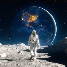 Astronomus On Instagram Space Walk By Visualdon Music Composed By P T Nelson Space Art Spaceart Earth Space Artwork Space Art Space Art Gallery