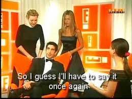 According to reports, the actors have been spending more time together at aniston's la. David Schwimmer And Jennifer Aniston Youtube